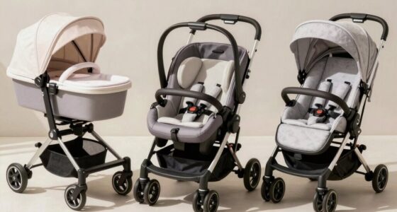comparing newborn stroller options