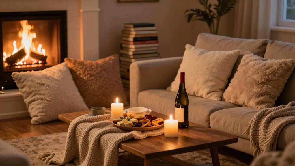 create cozy relaxing atmosphere