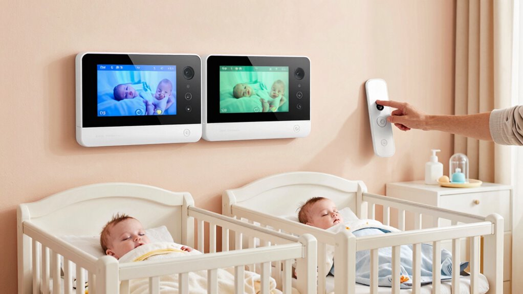 dual camera baby monitor setup