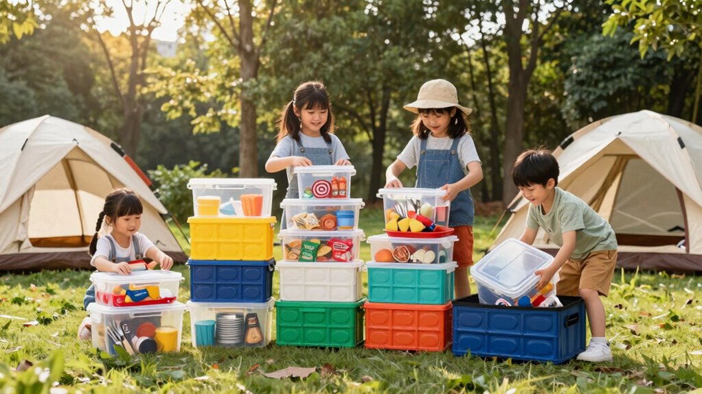 durable organized camping storage