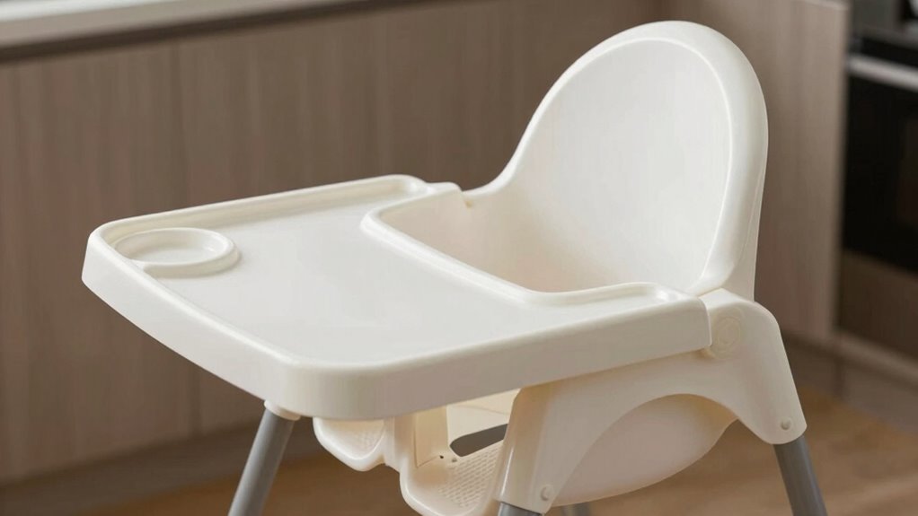 easy to clean spill resistant design