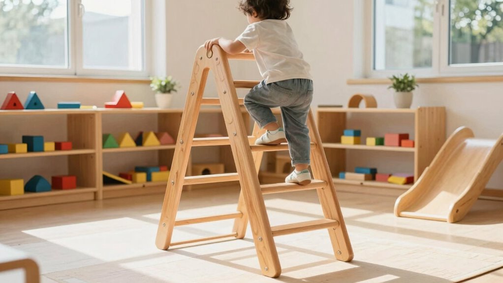 encourage independent physical exploration