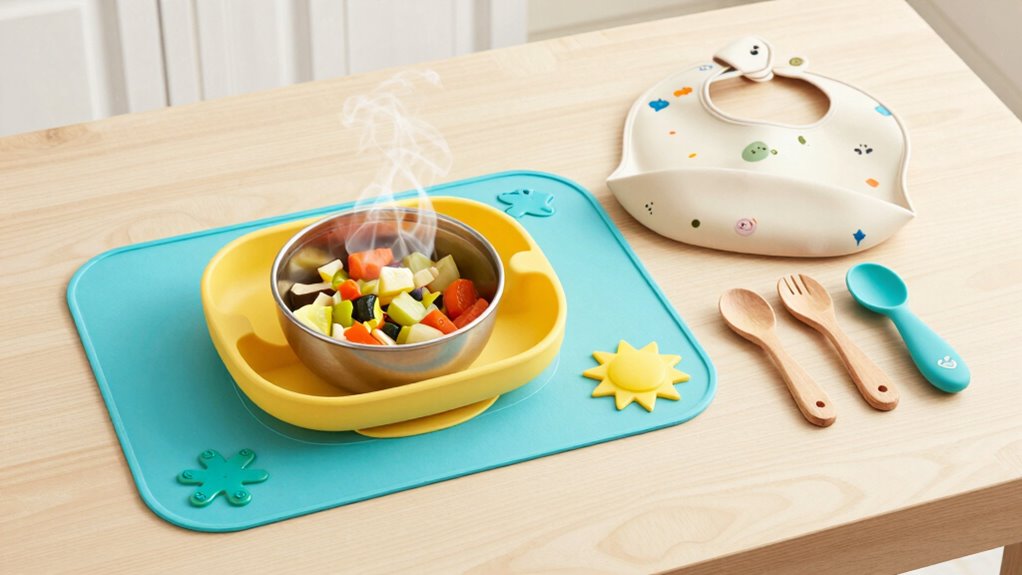 essential baby led weaning items