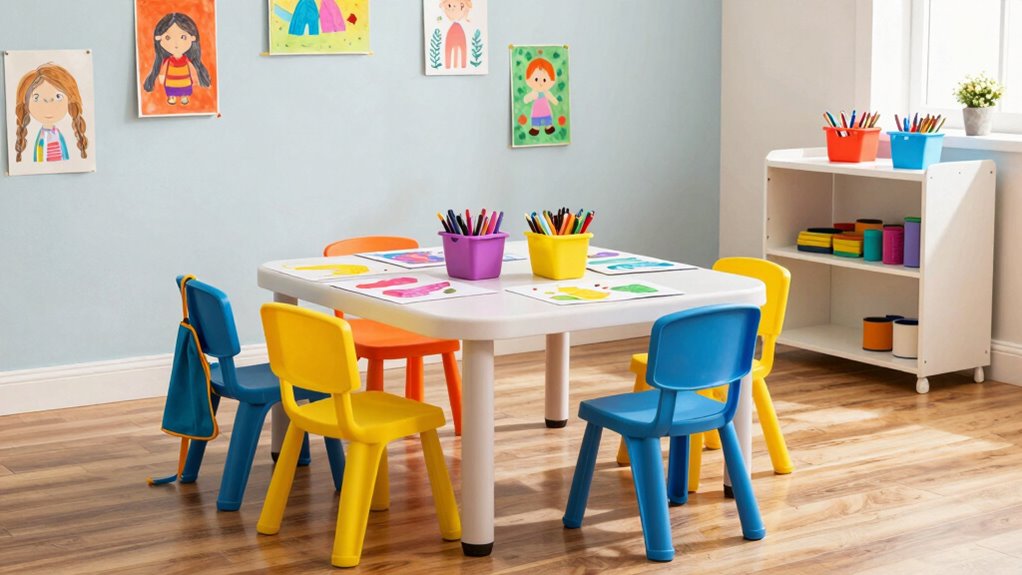 establish routines use visual cues