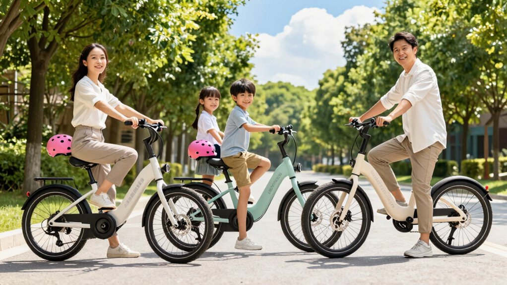family friendly e bike options
