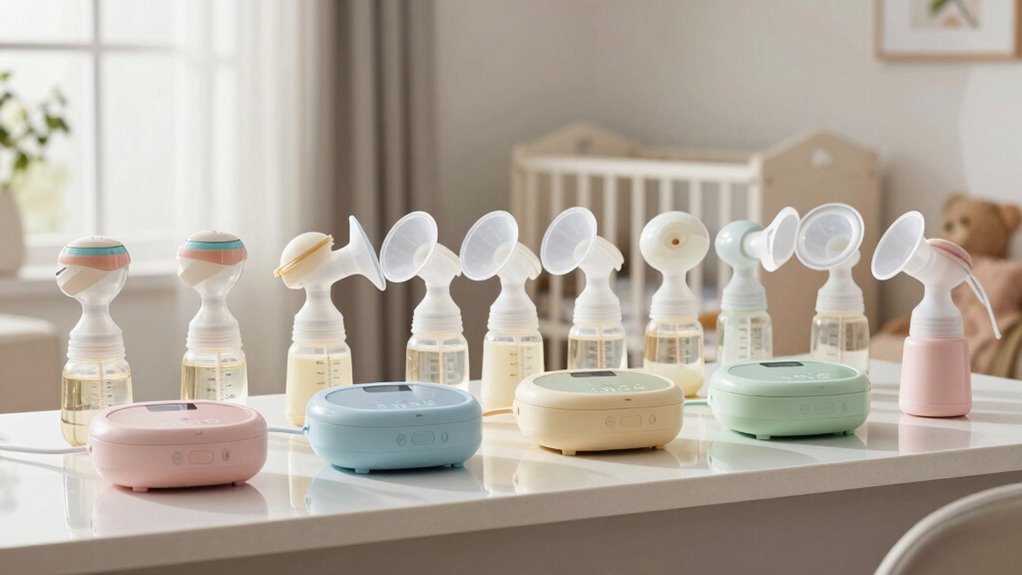 hands free breast pump options