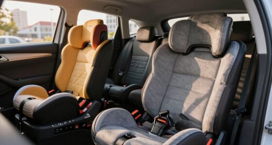 high back booster seats