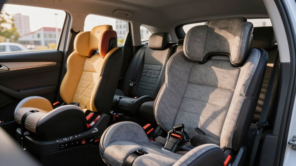 high back booster seats