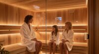 home infrared sauna safety