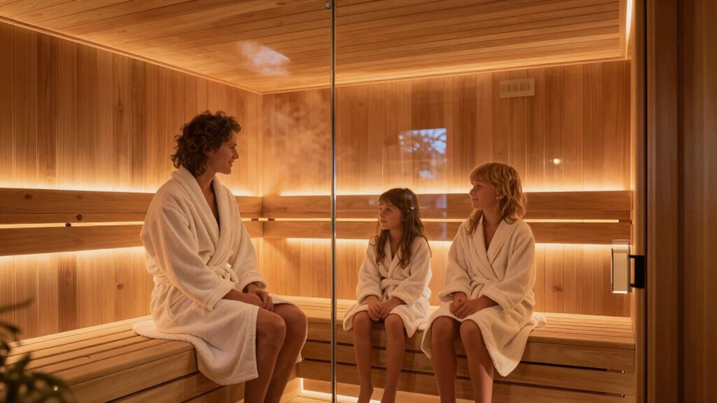 home infrared sauna safety