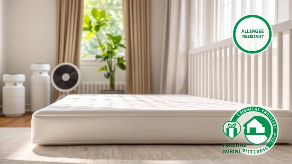 hypoallergenic breathable non toxic mattress