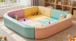 indoor playpens with foam