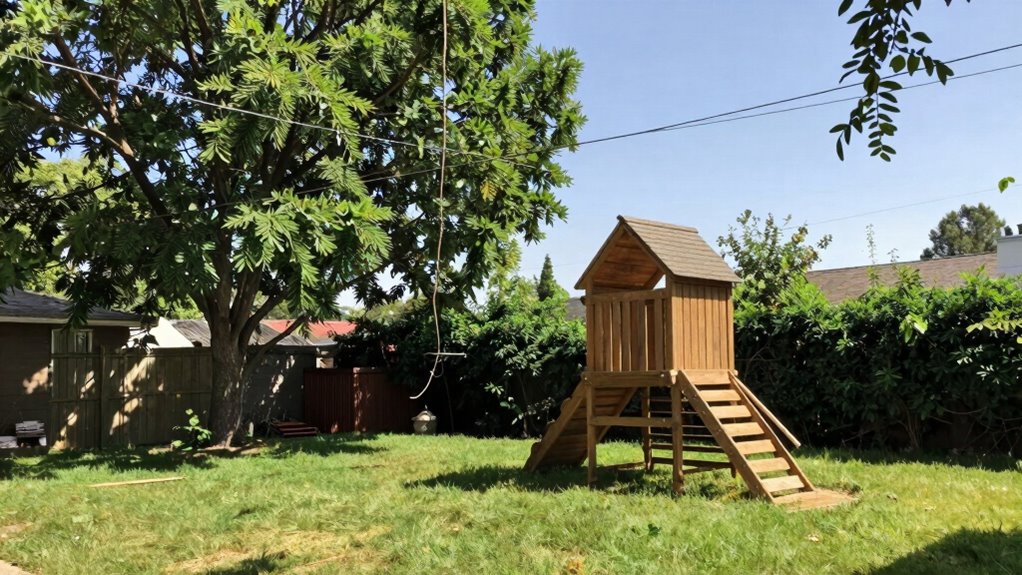 inspect yard for hazards