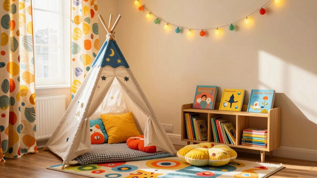 interactive sensory reading space