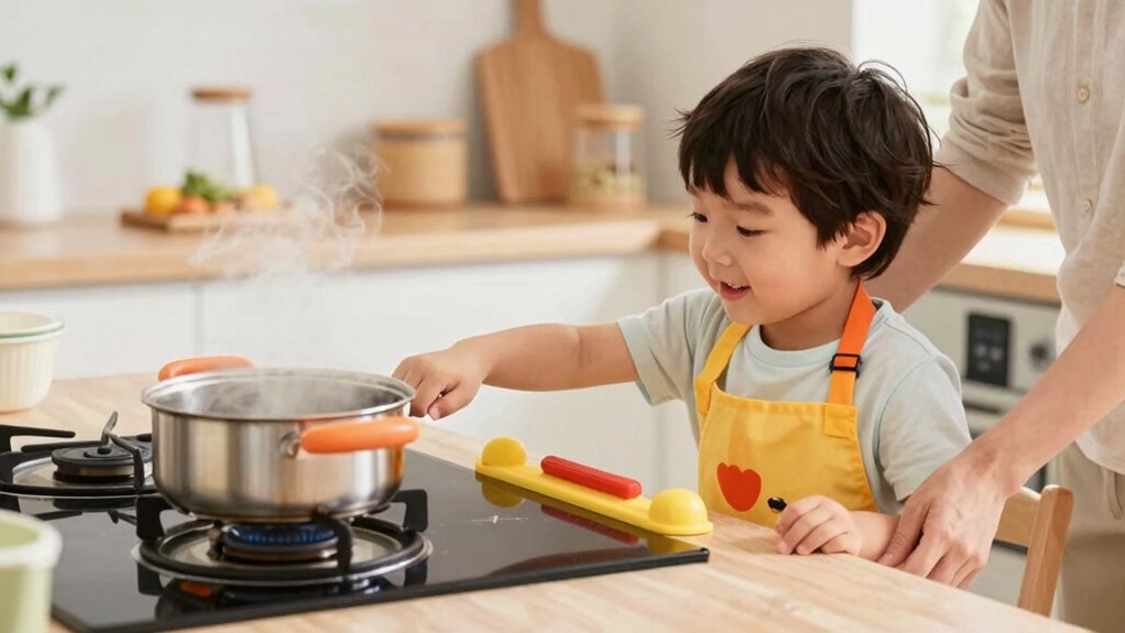 keep hot surfaces out