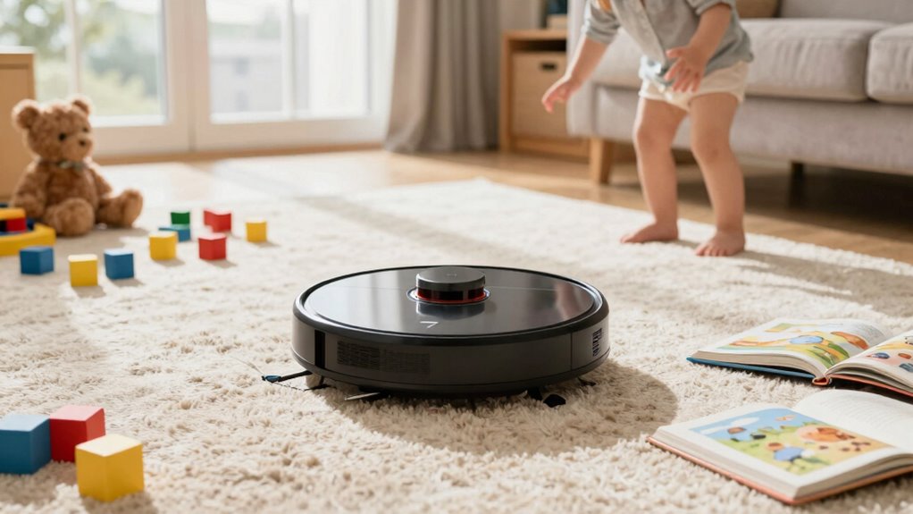 kid friendly quiet cleaning