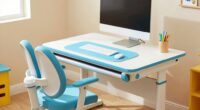kids ergonomic desk setup