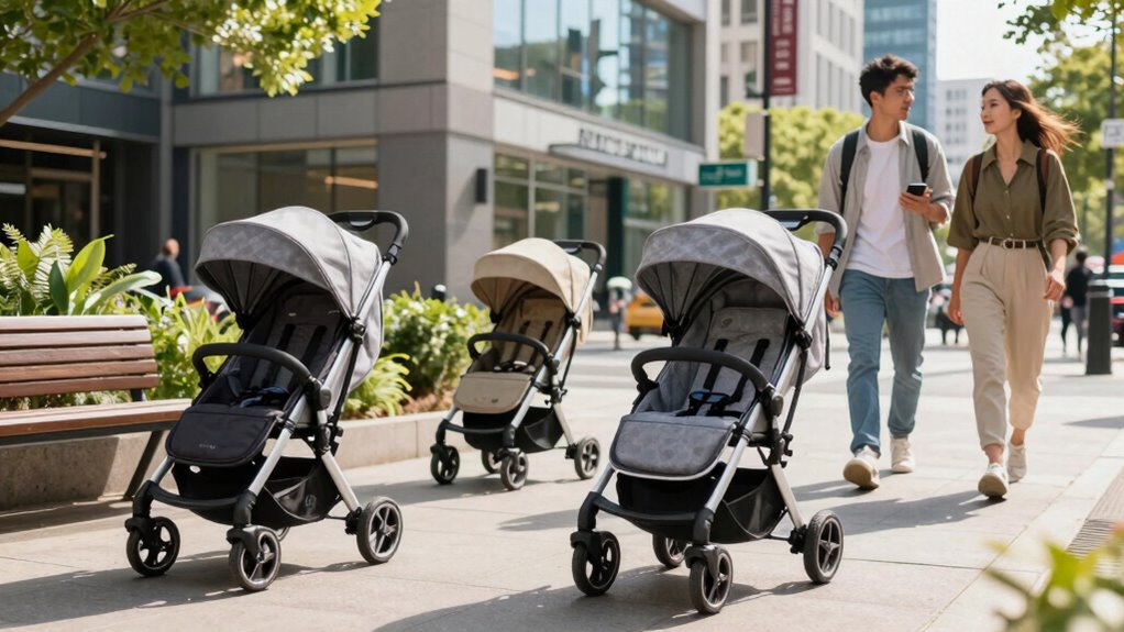 lightweight portable maneuverable stroller