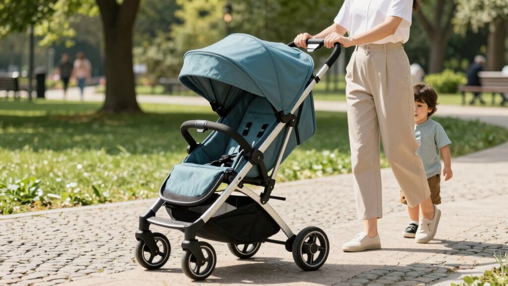 lightweight portable safe stroller