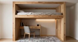 loft beds with furniture