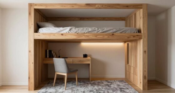loft beds with furniture
