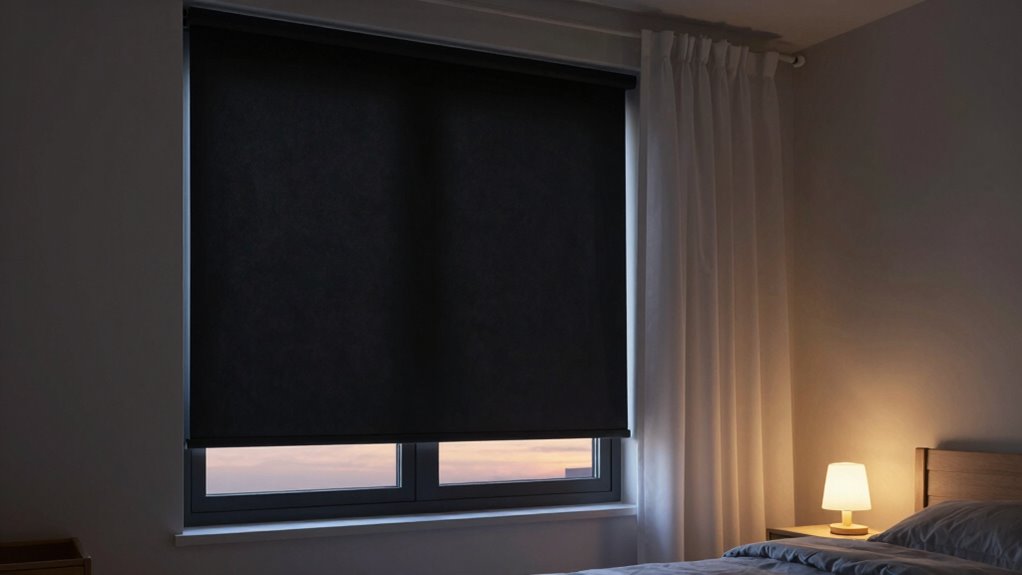 maximize darkness with shades