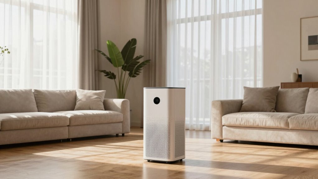 optimal air purifier placement