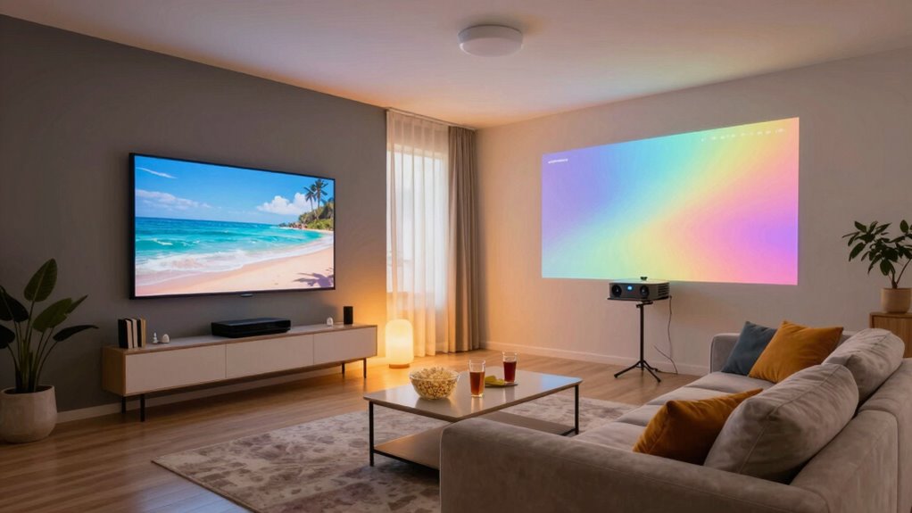 optimal viewing room setup