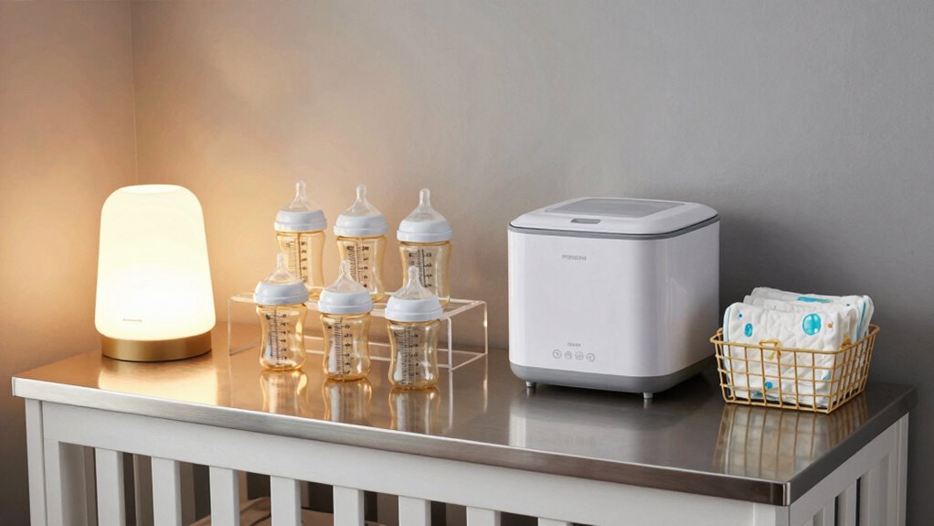 organize for quick feeding