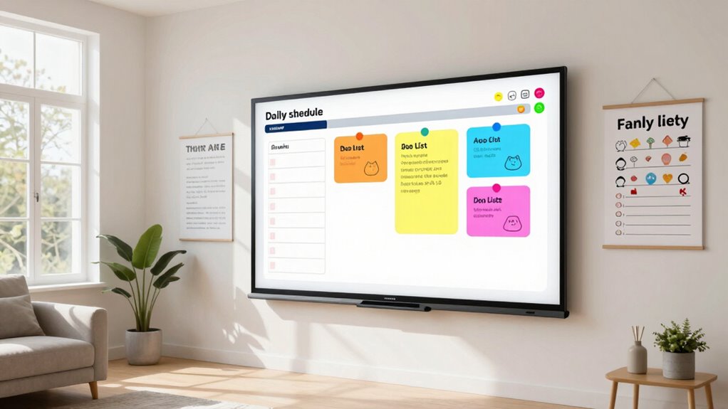 organize tasks with whiteboards