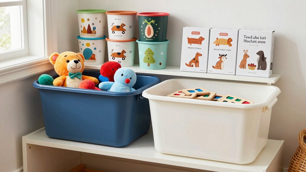organized toy rotation system