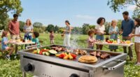 outdoor griddles for families
