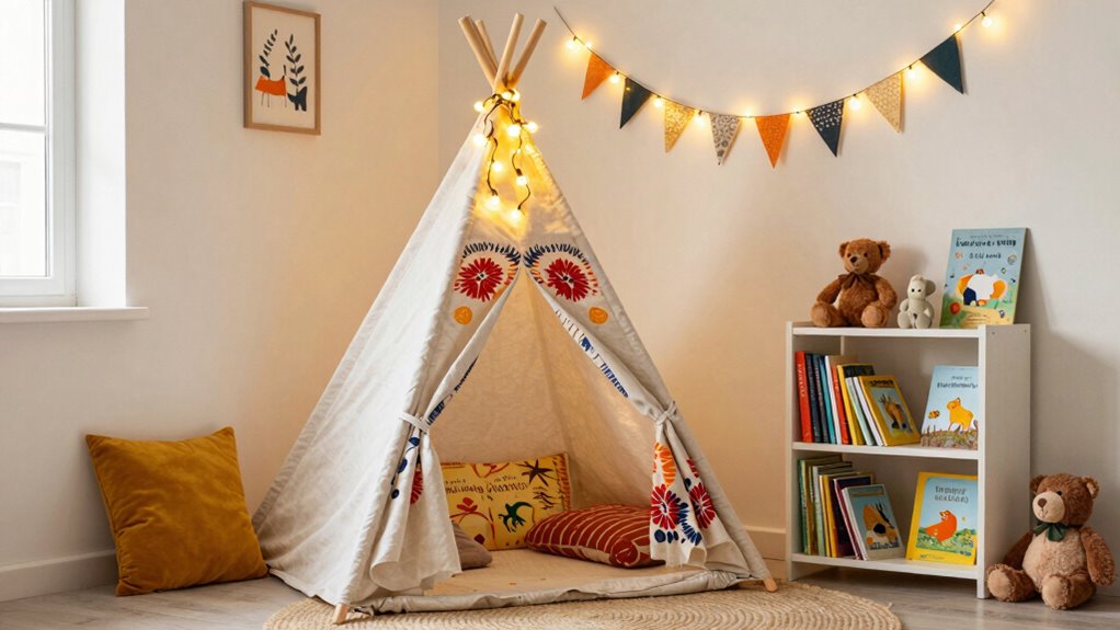 personalized book nook setup