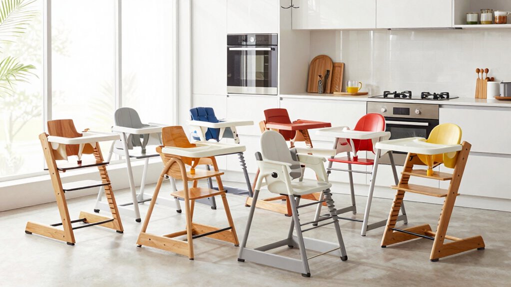 premium high chairs compact design