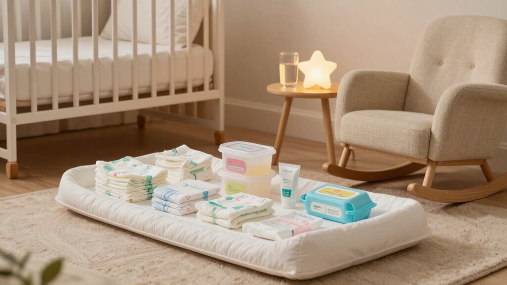 prepared calm organized nighttime routine