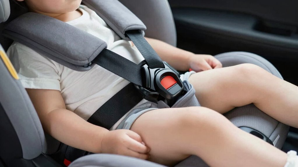 proper seat belt positioning