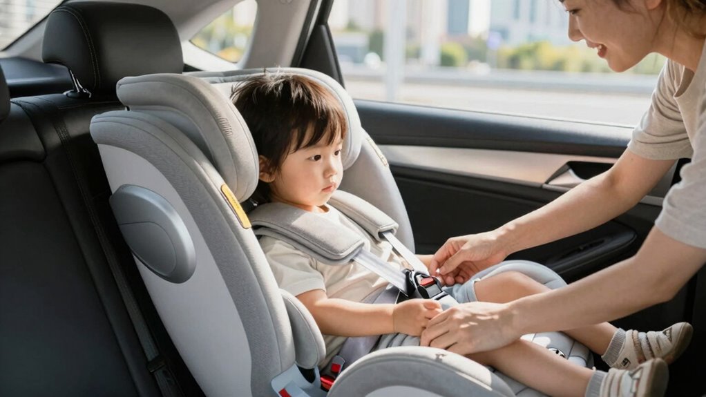 rear facing booster seat guidelines