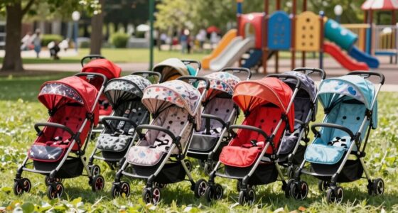 removable seat stroller wagons