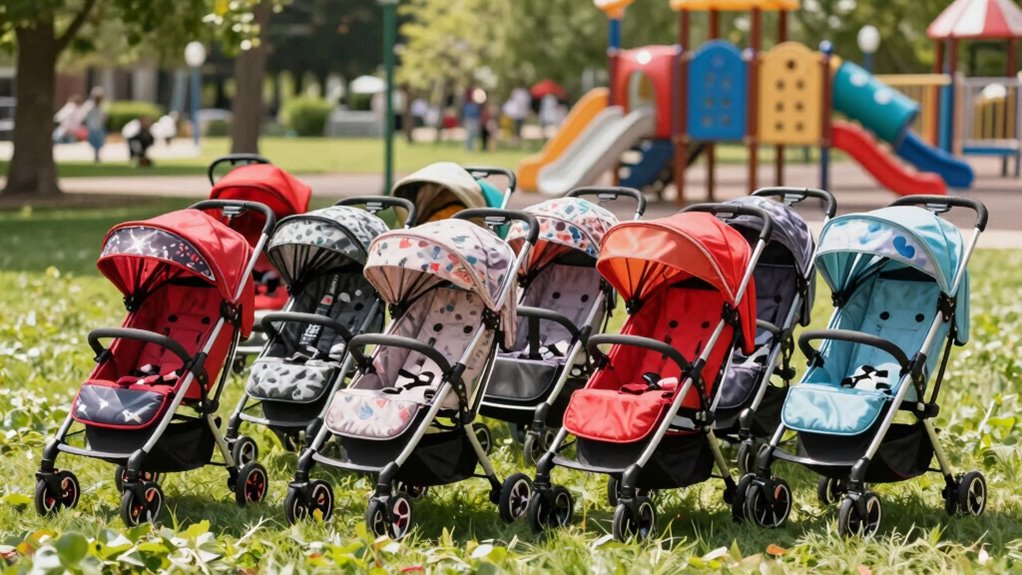 removable seat stroller wagons