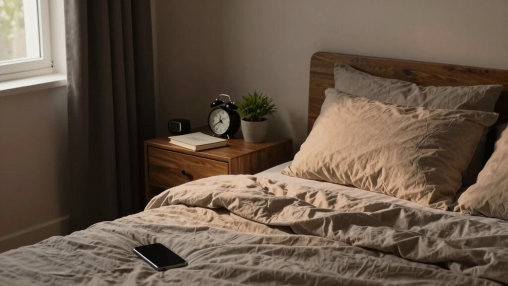 remove screens before sleep