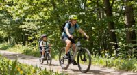 safe e bike family riding