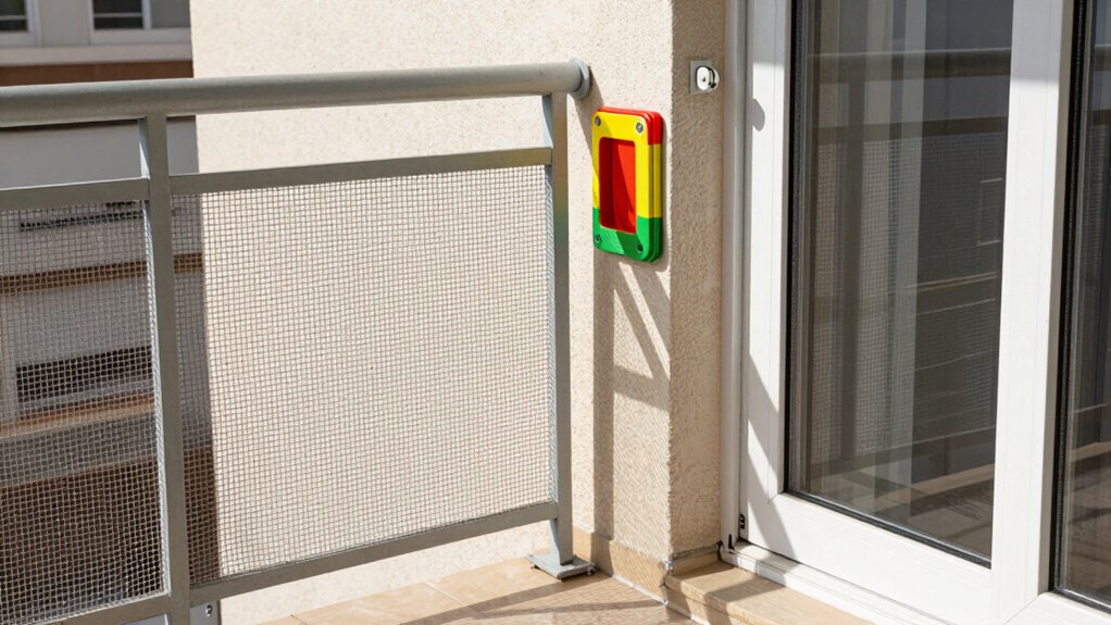 secure windows and balconies