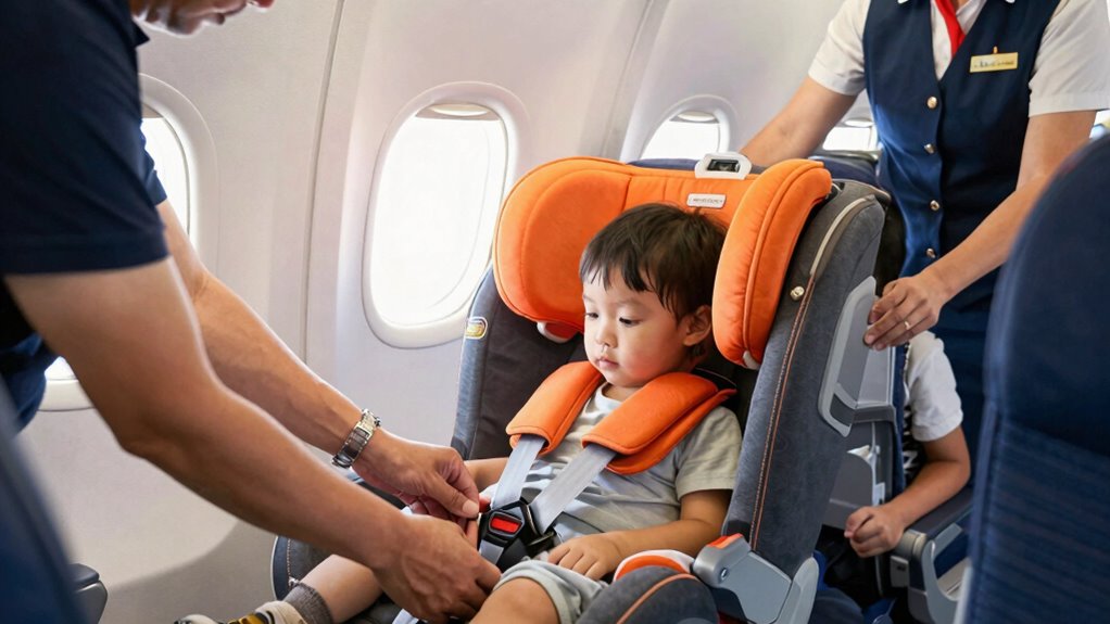 securely install car seat