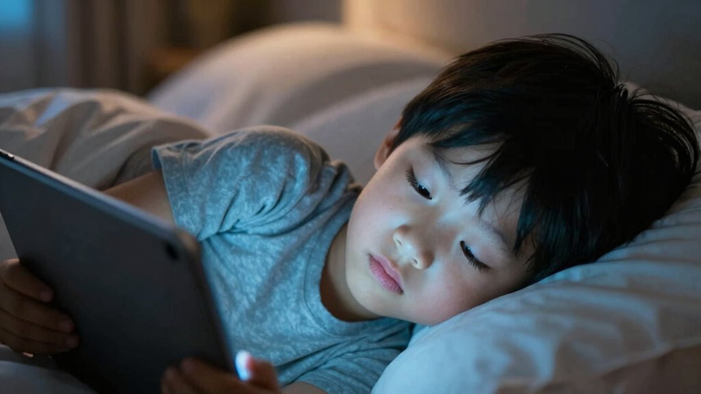 set limits reduce blue light