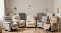 small room nursery recliners