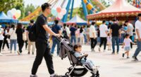 smart theme park stroller planning