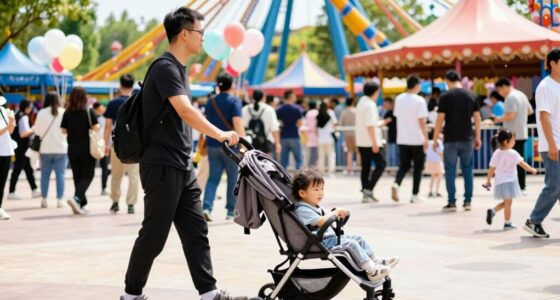 smart theme park stroller planning