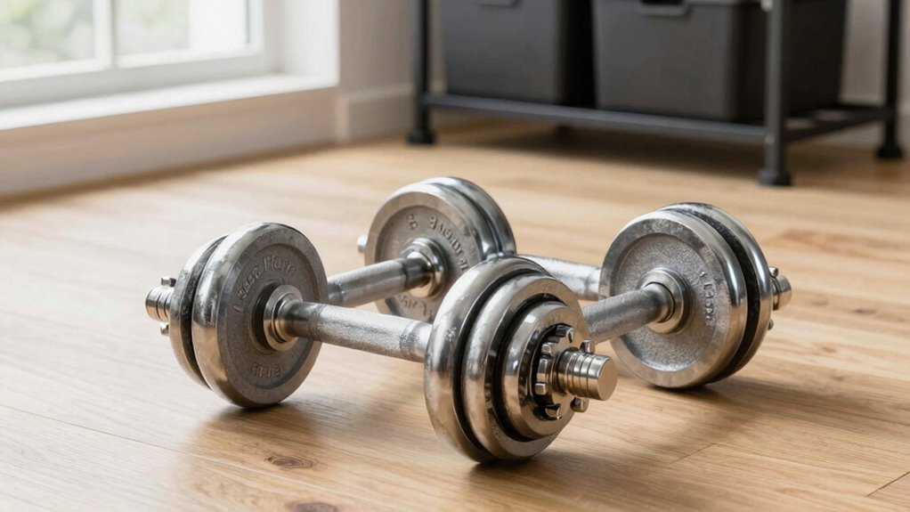 space saving adjustable weights