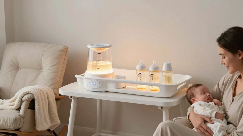 streamlined night feeding routine