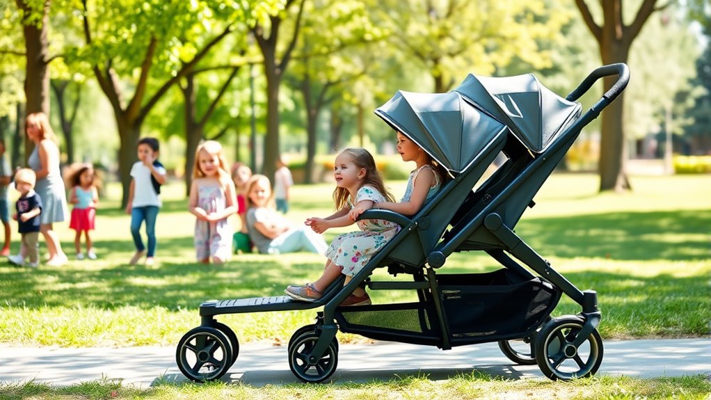 stroller compatibility and features